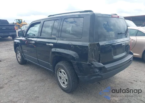 2013 Jeep Patriot Sport из США, поврежденный, VIN 1C4NJPBA9DD187660